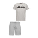 Ellesse Fuenti Molla T-Shirt/Short Set Grey