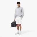 Lacoste Organic Brushed Cotton Fleece Shorts White