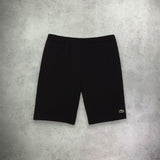 Lacoste Organic Brushed Cotton Fleece Shorts Black