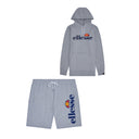 Ellesse SL Gottero OH Bossini Hoodie/Short Set Grey