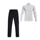 Under Armour Tech 2.0 Half Zip/Pant Set Halo Grey/Black