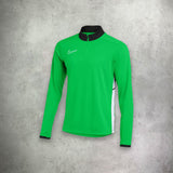 Nike Academy Drill Half Zip Top/Pant Tracksuit Set Green/Black