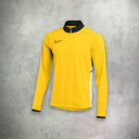 Nike Academy Drill Half Zip Top/Pant Tracksuit Set Yellow/Black