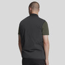 Lyle and Scott Sports Hybrid Double Baffle Gilet Black from StockUK