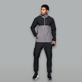 Altryn Kenmere Jacket/Pant Tracksuit Set Steel/Black