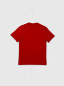 Lacoste Classic Fit Cotton Jersey T-shirt Red from StockUK