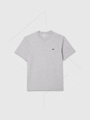 Lacoste Cotton T-Shirt/Short Set Silver Chine from StockUK