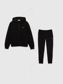 Lacoste Full Zip Fleece Tracksuit Set Black from StockUK
