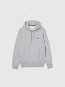 Lacoste Fleece Hoodie Grey from StockUK