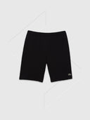 Lacoste Jersey Signature Print T-Shirt/Short Set White/Black from StockUK