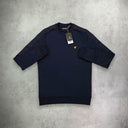 Lyle and Scott Tape Crew Neck Sweatshirt Graphite