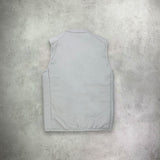 Lyle and Scott Hybrid Quilted Gilet Grey from StockUK