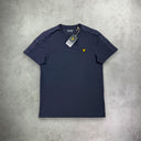 Lyle and Scott Sports Tape T-shirt Dark Navy from StockUK