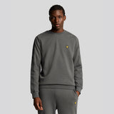 Lyle and Scott Sports Tape Crew Neck Sweatshirt Graphite