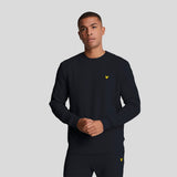 Lyle and Scott Sports Tape Crew Neck Sweatshirt Black