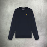 Lyle and Scott Sports Tape Crew Neck Sweatshirt Black