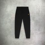 Lyle and Scott Sports Tape Trackie Pants Black