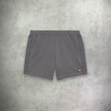 Lyle and Scott Sports Tape Short Graphite