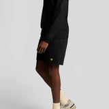 Lyle and Scott Sports Tape Short Black