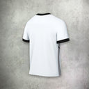 Nike Academy Short Sleeve T-Shirt in white, featuring a lightweight, moisture-wicking design for a comfortable and athletic look.