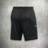 Nike Academy Knit Short in black, featuring a lightweight, breathable design for enhanced comfort and performance.