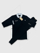 Nike Academy Drill Half Zip Top/Pant Tracksuit Set Black/Black from StockUK
