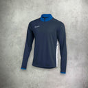 Nike Academy Drill Half Zip Top/Pant Tracksuit Set Midnight Navy