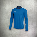 Nike Academy Drill Half Zip Top/Pant Tracksuit Set Royal Blue