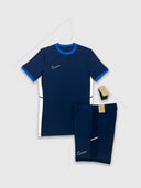 Nike Academy T-Shirt/Short Set Navy from StockUK