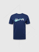 Nike Air Graphic Logo T-shirt Navy Blue from StockUK