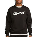 Nike Swoosh Air Crew Neck Tracksuit Black/White