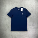 Nike Sportwear Club T-shirt Navy Blue