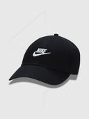 Nike Club Cap Black/White from StockUK