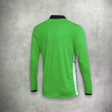 Nike Academy Drill Track Jacket in green, featuring a lightweight, moisture-wicking design for a sleek and athletic look.