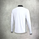 Nike Academy Drill Track Jacket in white, featuring a lightweight, moisture-wicking design for a sleek and athletic look.