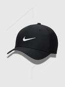 Nike Dri-FIT Rise Snapback Cap Black/White from StockUK