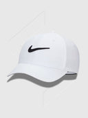 Nike Dri- Fit Club Cap White/Black from StockUK