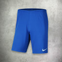 Nike Dri-Fit T-Shirt and Shorts Set in blue, designed with moisture-wicking fabric for a comfortable and sporty look.