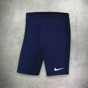 Nike Dri-Fit T-Shirt and Shorts Set in navy blue, crafted with moisture-wicking fabric for a comfortable and athletic fit.