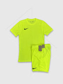 Nike Dri-Fit T-Shirt/Short Set Volt from StockUK