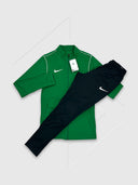 Nike Dri-Fit Tracksuit Set Green/Black