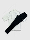 Nike Dri-Fit Tracksuit Set White/Black