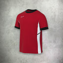 Nike Academy Shorts Sleeve T-Shirt/Short Set Red/Black