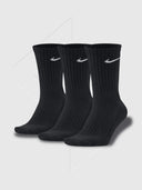 Nike Everyday Crew Socks 3 Pack Black from StockUK