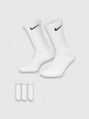 Nike Everyday Crew Socks 3 Pack White from StockUK