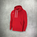 Nike Fleece Hoodie/ Pants Tracksuit Set Red/ Black