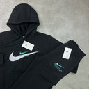 Nike Standard Issue Sportswear Tracksuit Set Black/Blue
