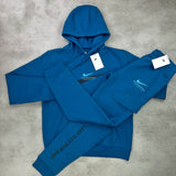 Nike Standard Issue Sportswear Tracksuit Set Blue