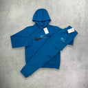 Nike Standard Issue Sportswear Tracksuit Set Blue