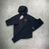 Nike Miler Repel Running Jacket/Trouser Set Black